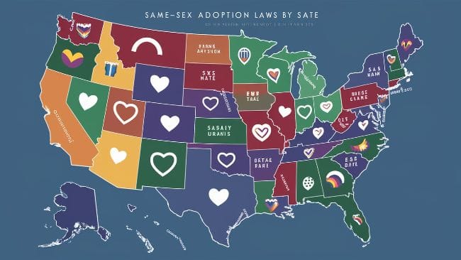 Same‑Sex Adoption Laws by State 2025