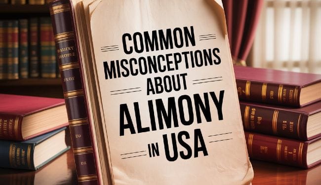 Common Misconceptions About Alimony in USA